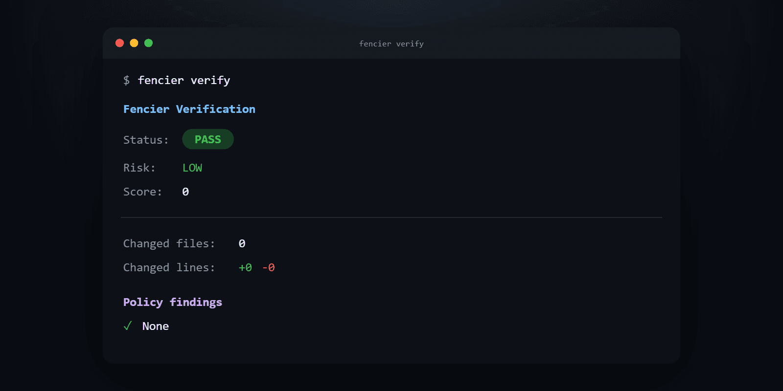 Fencier project preview